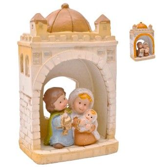 PRESEPIO NATAL 8,5CM TEMPLO