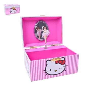 GUARDA JOIAS C/MUSICA HELLO KITTY 40063