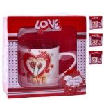 SET CANECA E COLHER 8,2X6,8 2645-108 CX96