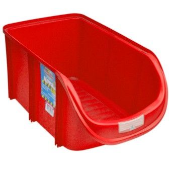 PLASTICO CAIXA EMPILHAR 410X255X200