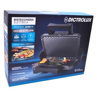 GRELHADOR ALUMINIO 3EM1 2000W 878403