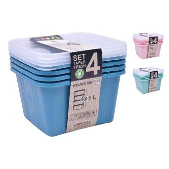 CAIXA TAPERFRESH 1L 4UN 26702