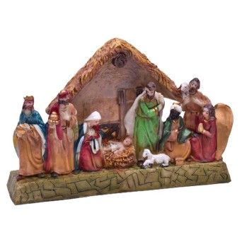 PRESEPIO RESINA 11,5X18CM