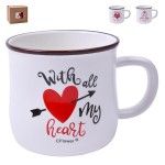 CANECA MUG 8,8X9CM 2997-009 CX80