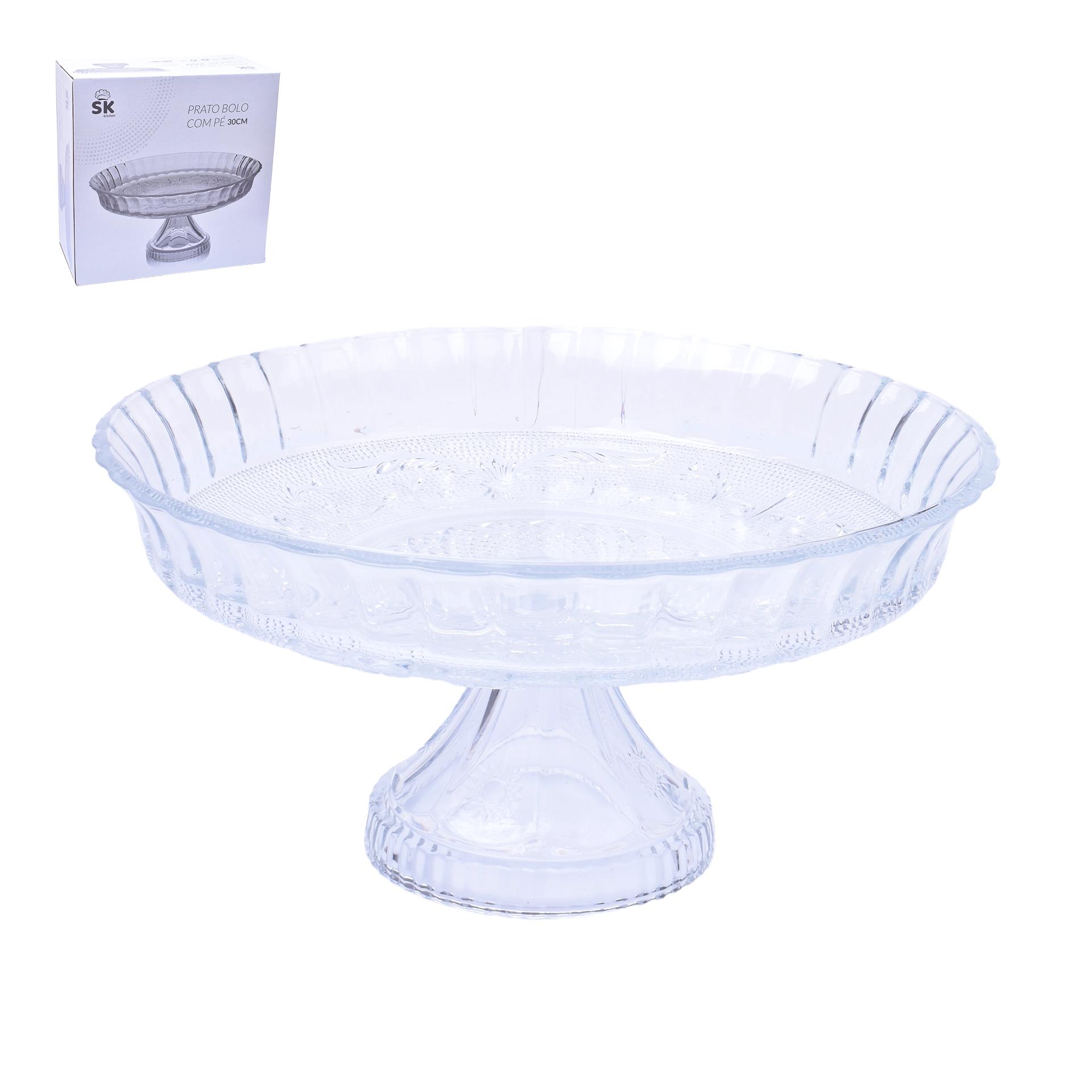 PRATO VIDRO C/PE FLINT PM-3000F 30CM CX4 PRATO VIDRO C/PE FLINT PM-3000F 30CM CX4