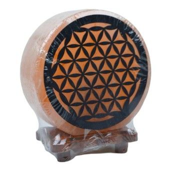 CANDEEIRO SAL FLOR DA VIDA 4,5/5KG LS-73818