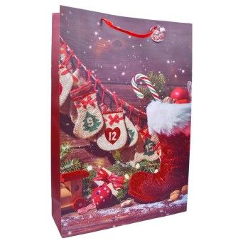SACO NATAL 210GR 50X16X72CM DEC.10