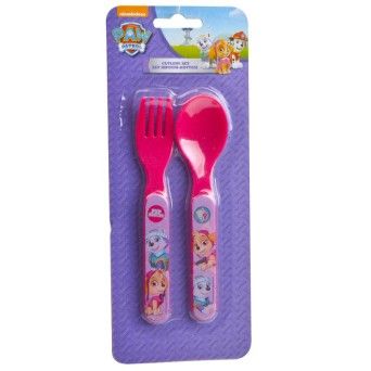 PLASTICO CJ. TALHERES PAW PATROL 022356