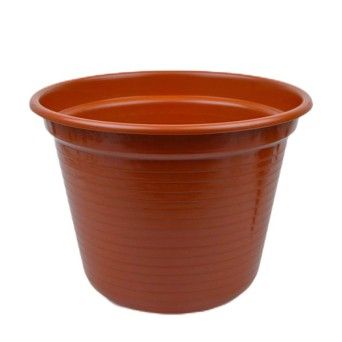 VASO PLASTICO 28CM CAST.