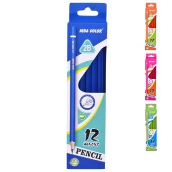 CONJ. 12 LAPIS 2B 2452-007-12 CX240