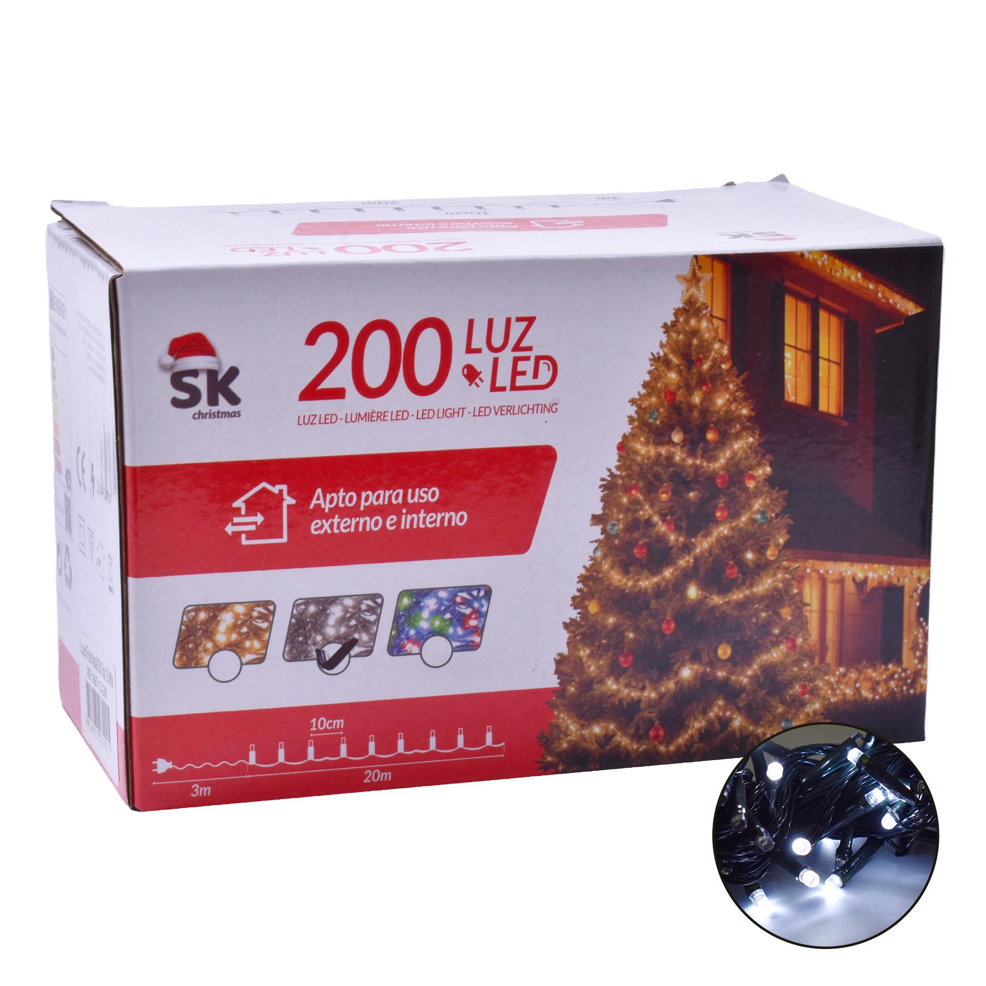 LUZES FRIAS NATAL 20M 2697-123-20B CX48 LUZES FRIAS NATAL 20M 2697-123-20B CX48