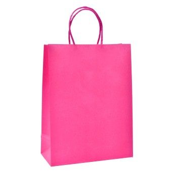 SACO PAPEL 18X8X24CM 042-35 ROSA CX240