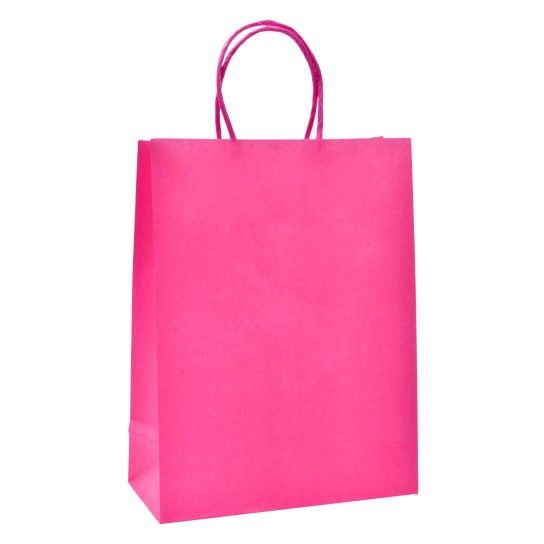 SACO PAPEL 18X8X24CM 042-35 ROSA CX240
