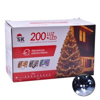 LUZES FRIAS NATAL 20M 2697-123-20B CX48