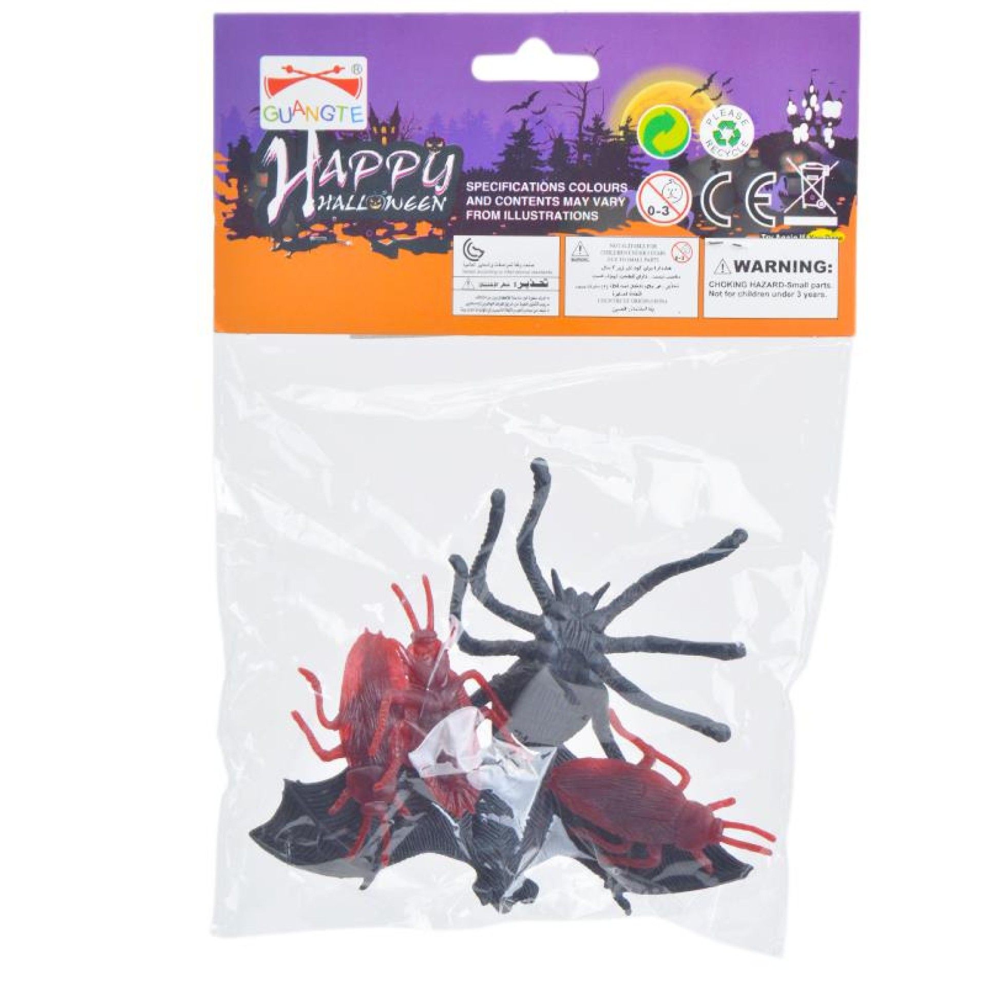 MORCEGO/INSETOS HALLOWEEN EZ08777 MORCEGO/INSETOS HALLOWEEN EZ08777