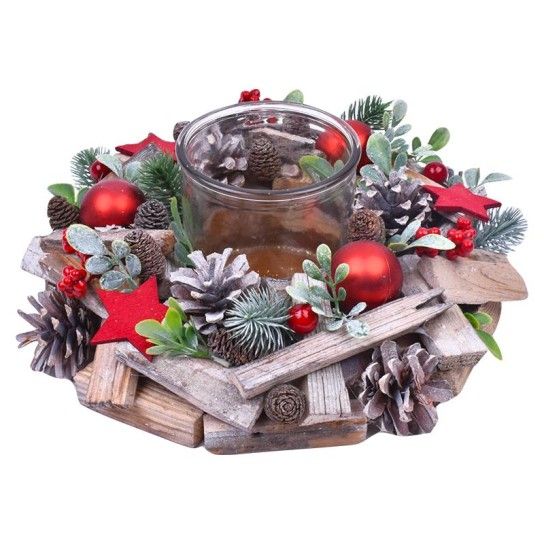 COROA PORTA VELAS 2300-576-23 CX8