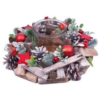 COROA PORTA VELAS 2300-576-23 CX8