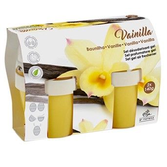 AMBIENTADOR GEL CJ.2 140GR BAUNILHA 56483