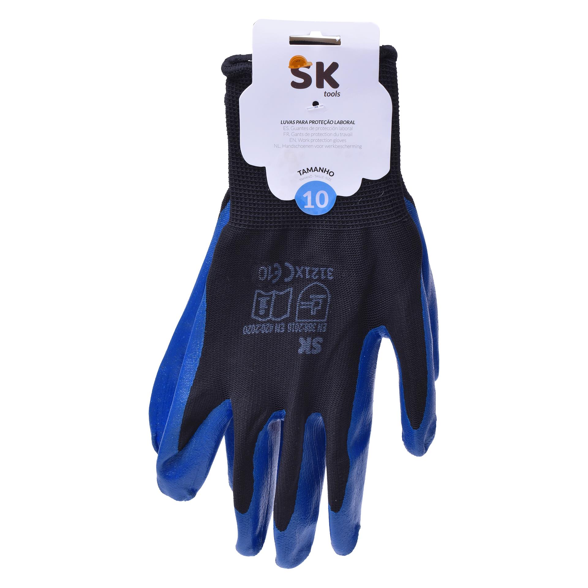 LUVA NYLON LRJ TAM 10 0303-22 CX240 LUVA NYLON LRJ TAM 10 0303-22 CX240