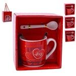 SET CANECA E COLHER 7,2X7,2 2645-109 CX120