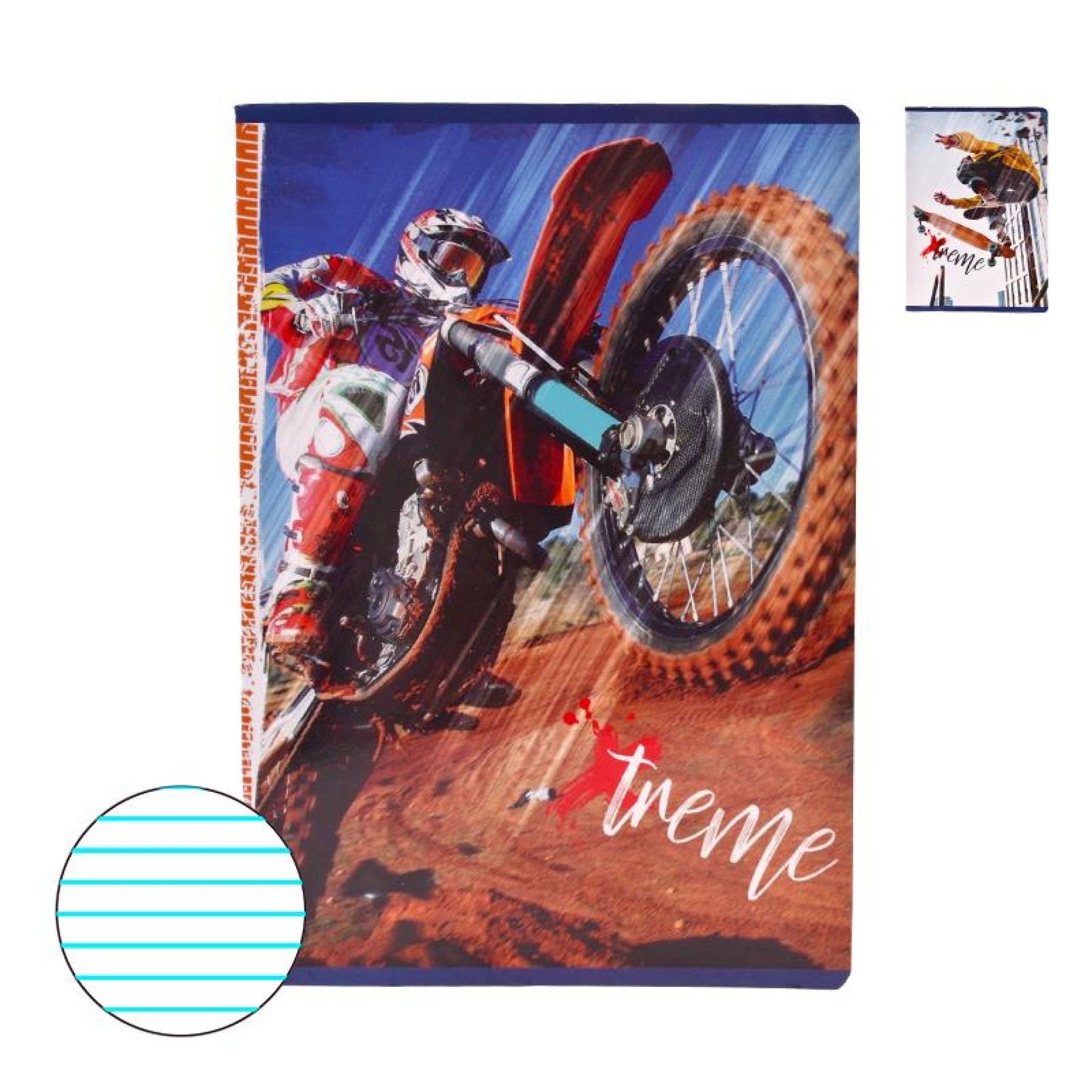 CADERNO AGRAF A5 80FQDR. XTREME CADERNO AGRAF A5 80FQDR. XTREME
