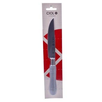 FACA P/ VEGETAIS CABO CINZA 12CM