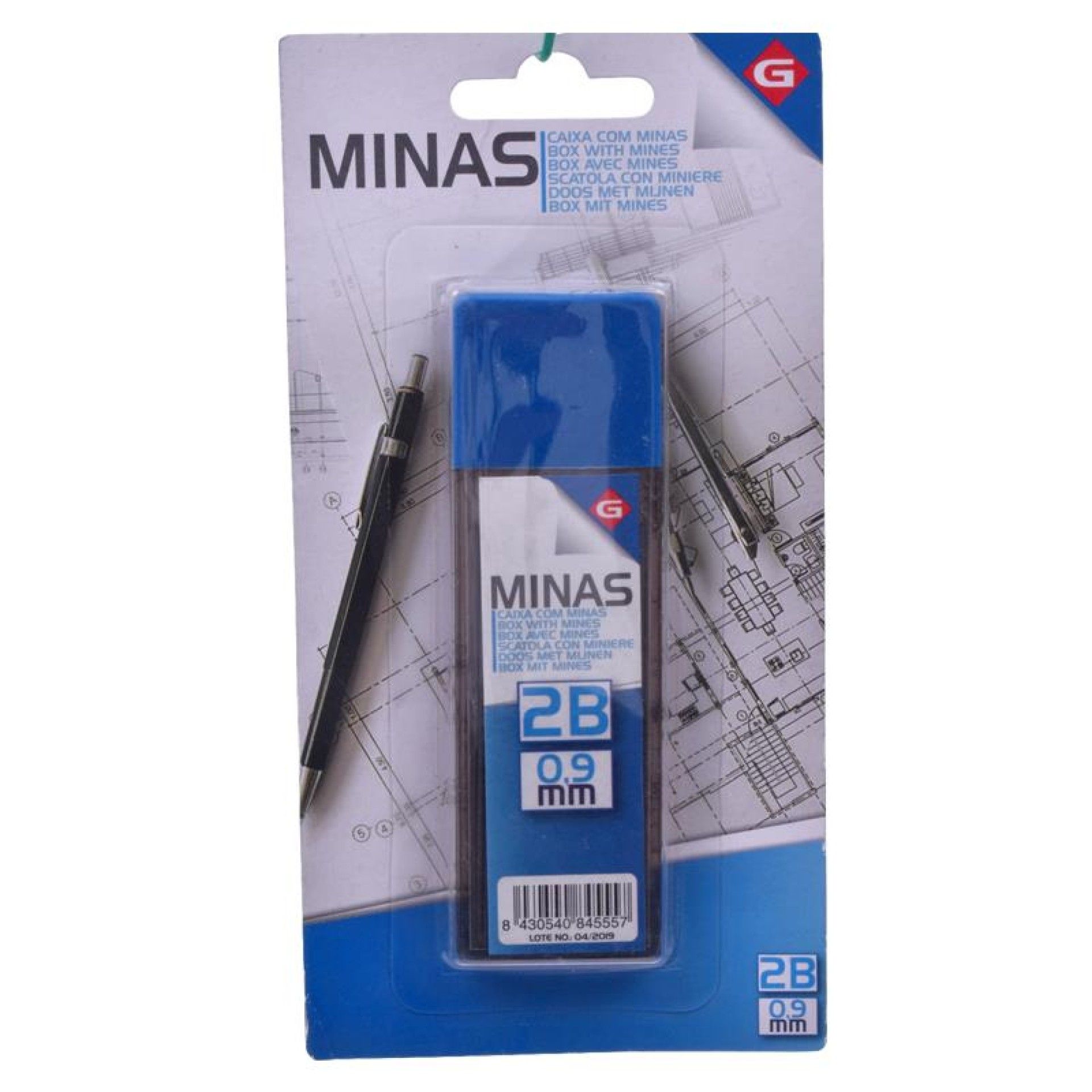MINAS 0.9MM P/LAPIS MINAS 0.9MM P/LAPIS