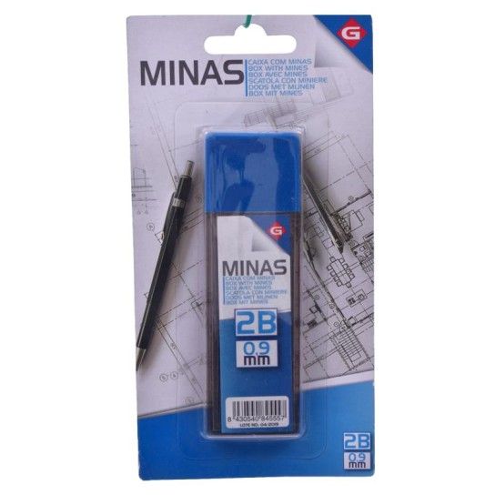 MINAS 0.9MM P/LAPIS
