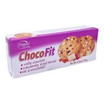 BOLACHAS CHOCO-FIT CHOC BRC E GOJI 135G