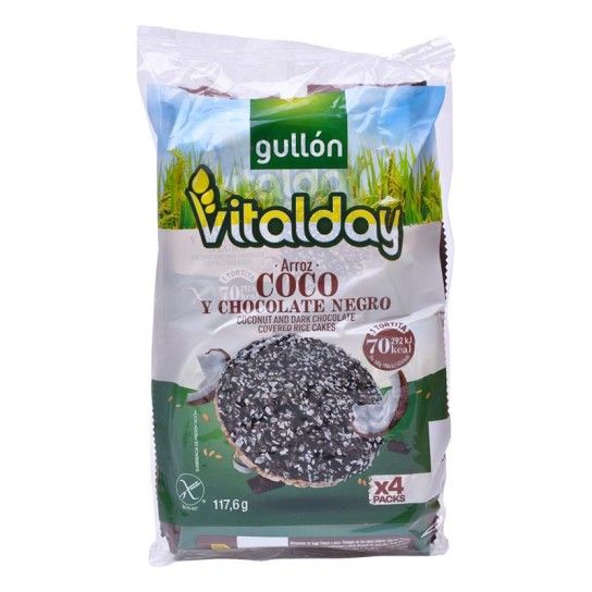 GULLON TORT ARROZ CHOC NEGRO E COCO