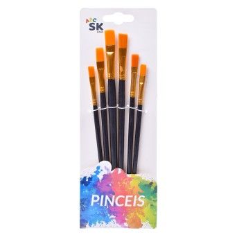 PINCEL 6UN 22,5CM 2679-003 CX480