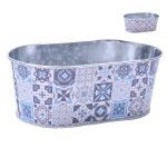 VASO METAL OVAL 12429 CX24 VASO METAL OVAL 12429 CX24