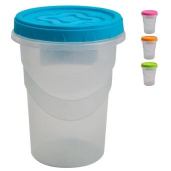 PLASTICO FRASCO C/ TAMPA 0.9L