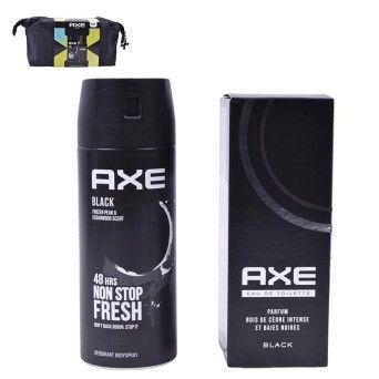 AXE EDT 100ML+DEO SPRAY 150ML BLACK