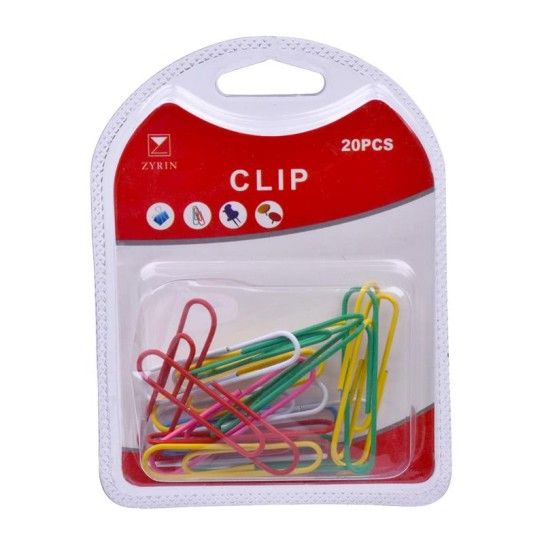 CLIPS COLORIDOS 20UN Z97289 CLIPS COLORIDOS 20UN Z97289