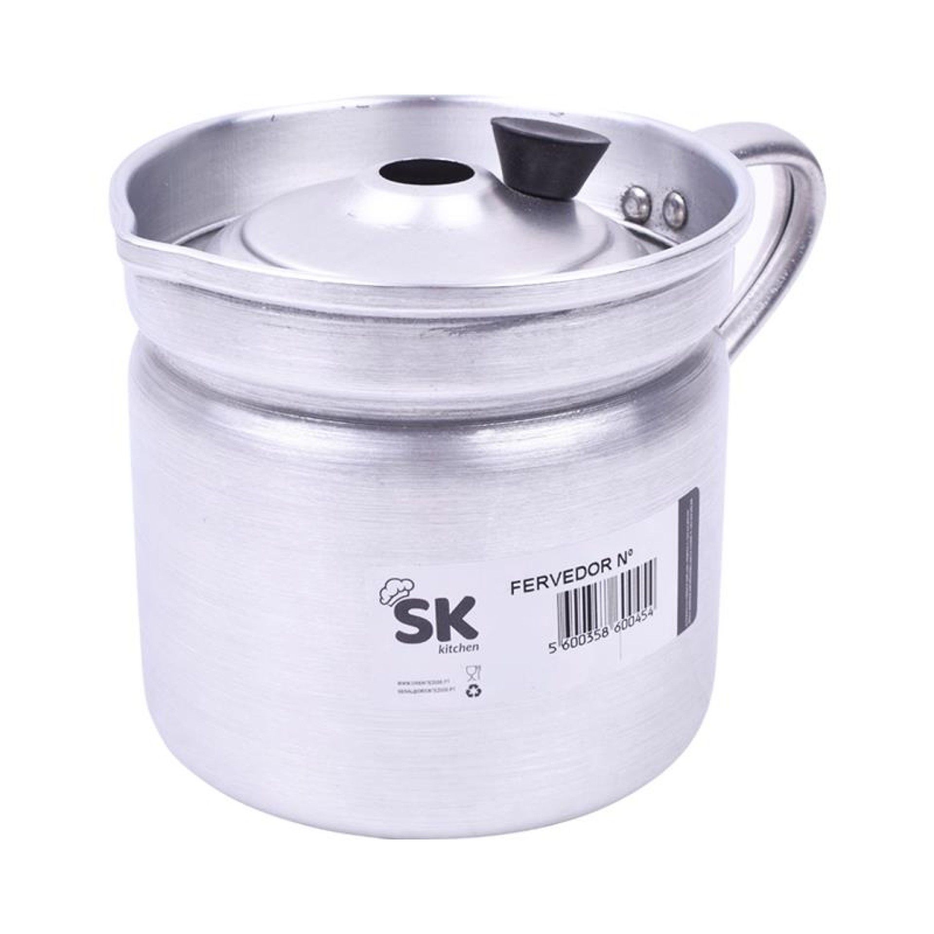FERVEDOR ALUMINIO NORMAL 1L FERVEDOR ALUMINIO NORMAL 1L