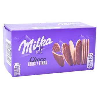 BOLACHAS MILKA FINAS CHOCO 125GR