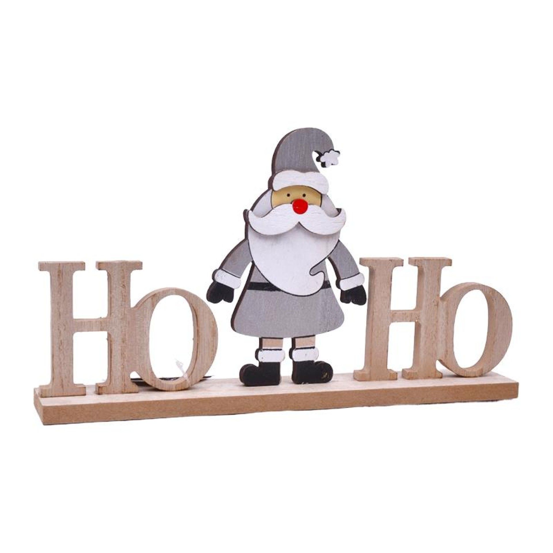 PLACA MAD.PAI NATAL HO HO 13,5CM PLACA MAD.PAI NATAL HO HO 13,5CM