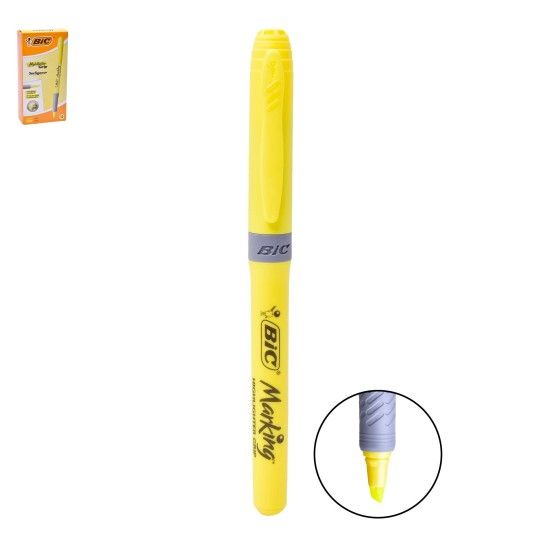 BIC CANETA FLURESCENTE CX12 UNID.