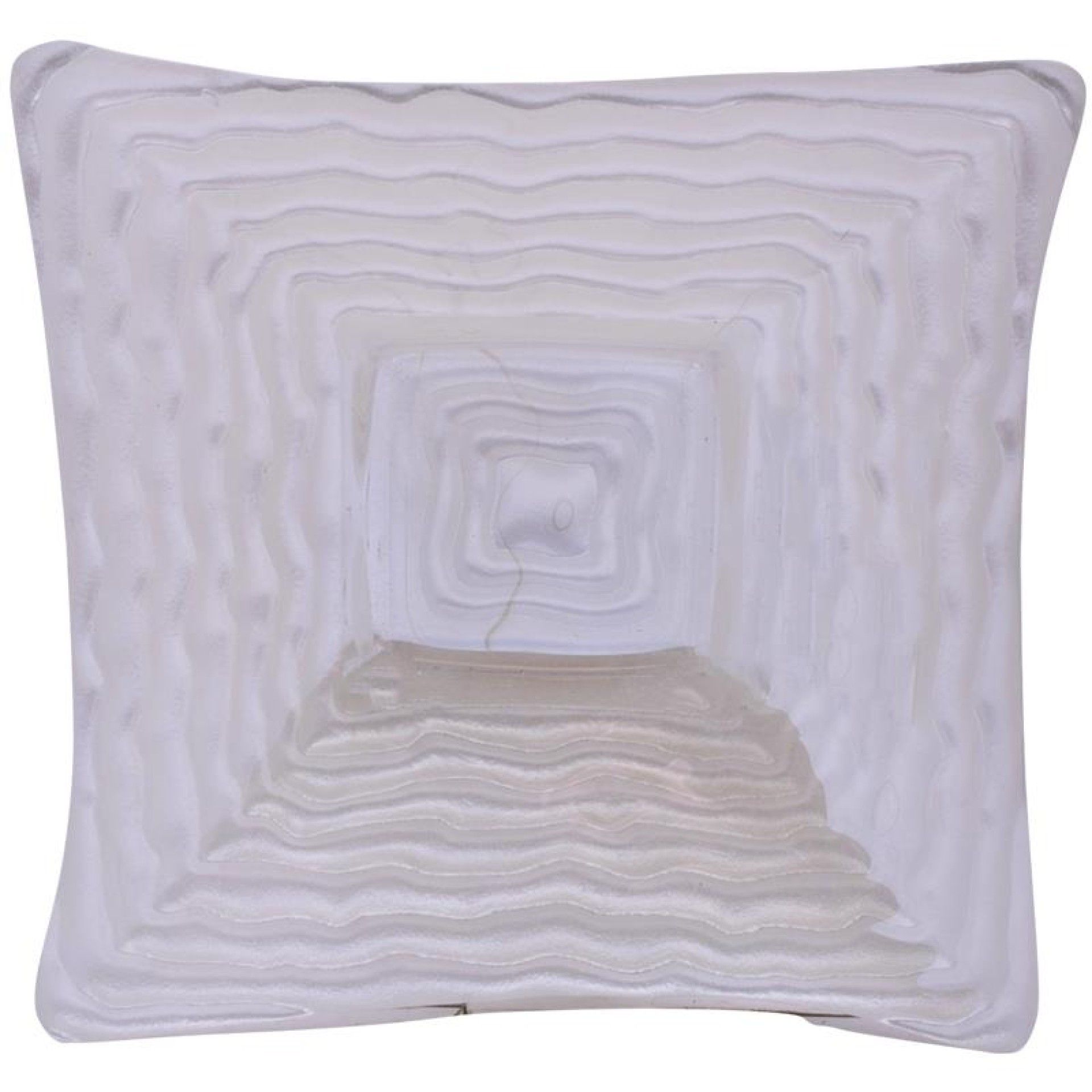 PRATO VIDRO QUAD. 15CM BRANCO PRATO VIDRO QUAD. 15CM BRANCO
