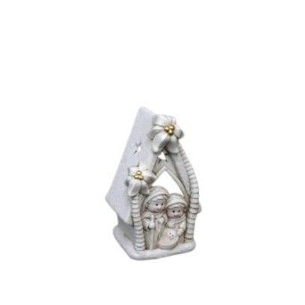 PRESEPIO PORC. C/LUZ 18CM 50431560 LUNA