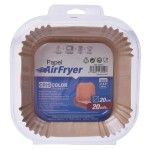 PAPEL P/FRITADEIRA AR QUENTE 20CM 20UN