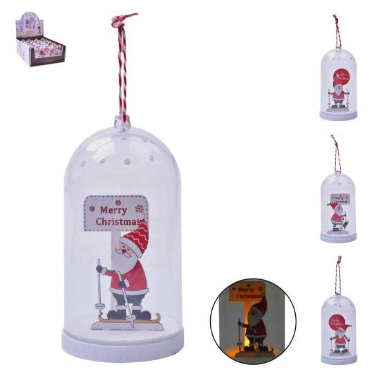 DEC NATAL C/PAI NAT C/LUZ 13CM 183532 CX60