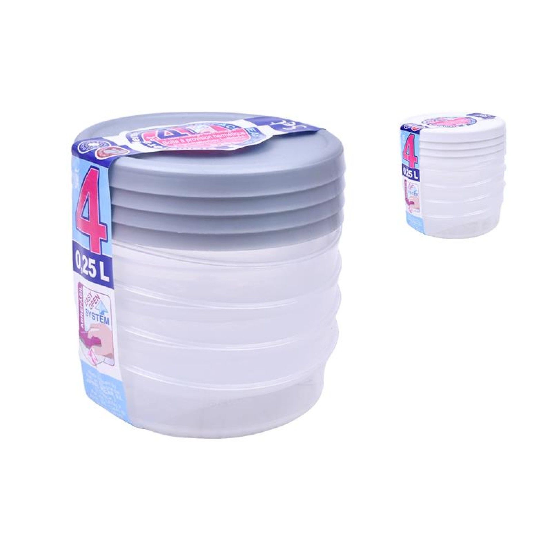 CAIXAS CONJ.4 0.25L CAIXAS CONJ.4 0.25L