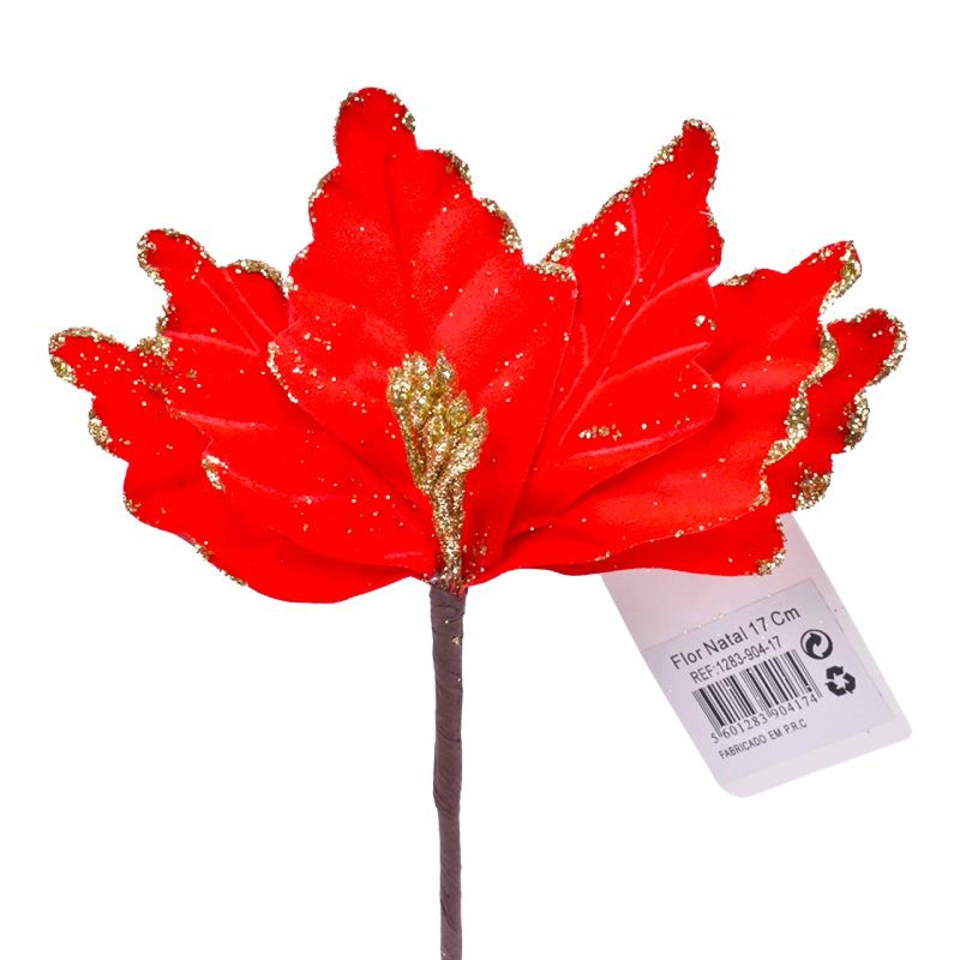 FLOR NATAL 17CM 1283-904-17 CX480 FLOR NATAL 17CM 1283-904-17 CX480