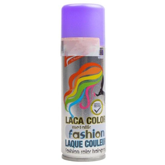 LACA COLOR SPRAY CABELO ROXO 125ML LACA COLOR SPRAY CABELO ROXO 125ML
