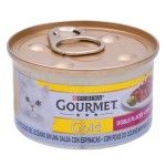 GOURMET GOLD GATO PEIXE+ES. 85G GOURMET GOLD GATO PEIXE+ES. 85G