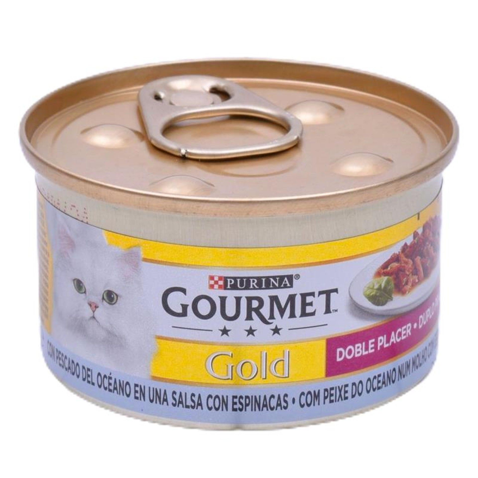 GOURMET GOLD GATO PEIXE+ES. 85G GOURMET GOLD GATO PEIXE+ES. 85G