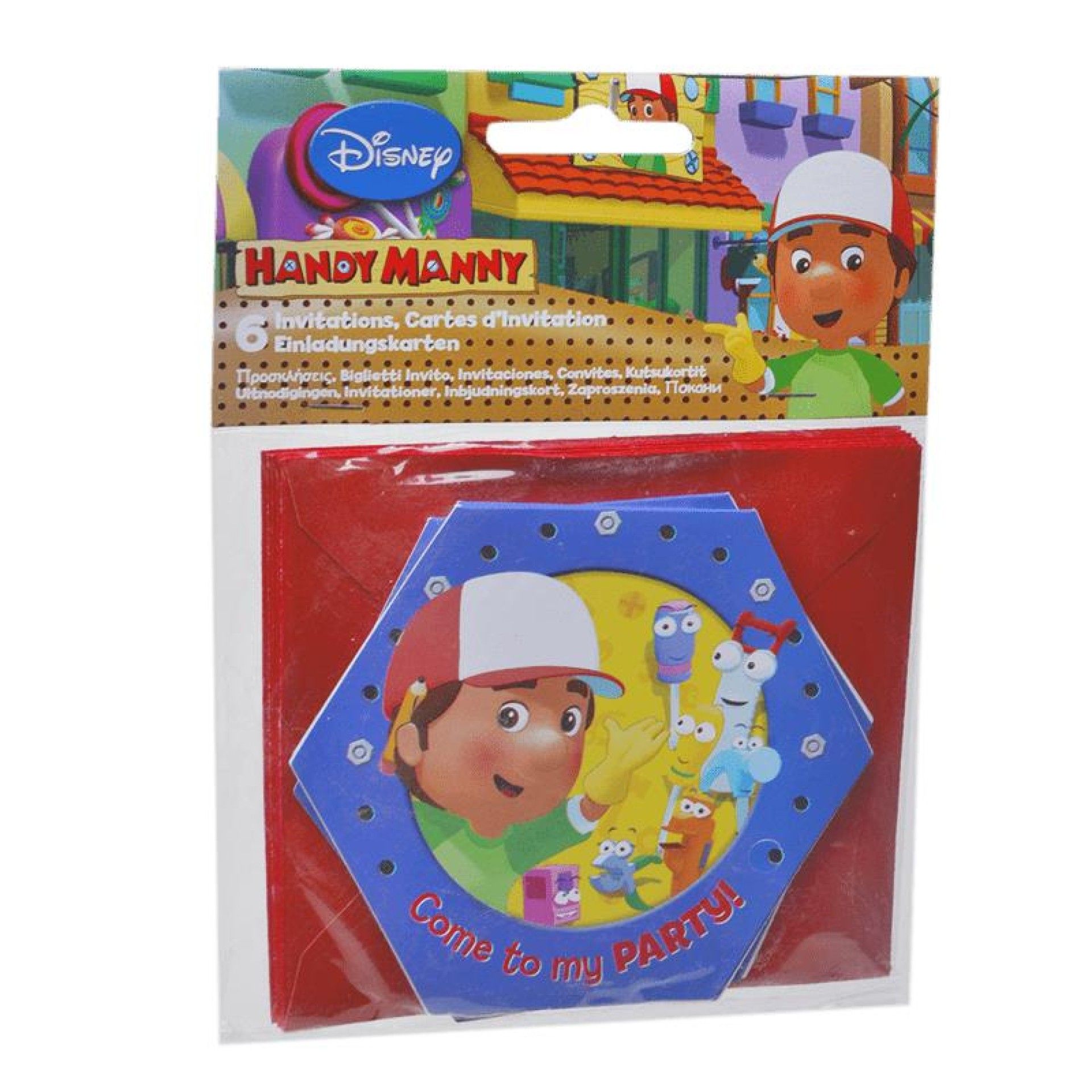 CONVITES MANNY 6UNI CONVITES MANNY 6UNI