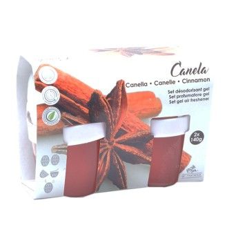 AMBIENTADOR GEL CJ.2 140G CANELA 56486